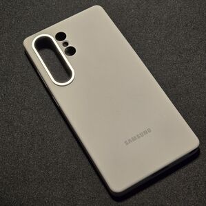 Galaxy S25 Ultra Silicone Case (Gray, Used)